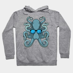 Octopus with Sunglasses Hoodie